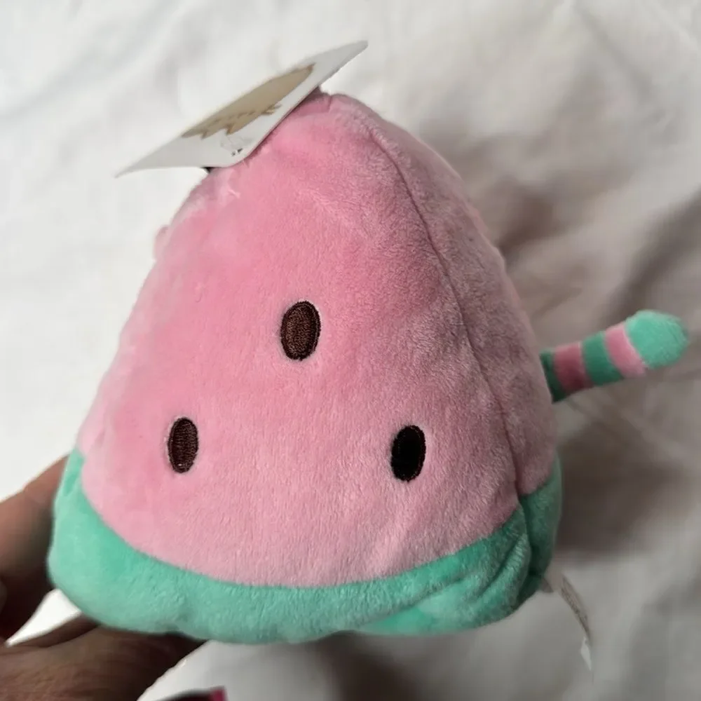 Pusheen 6 Inch‎ Watermelon Cat Stuffed Animal. New With Tag.